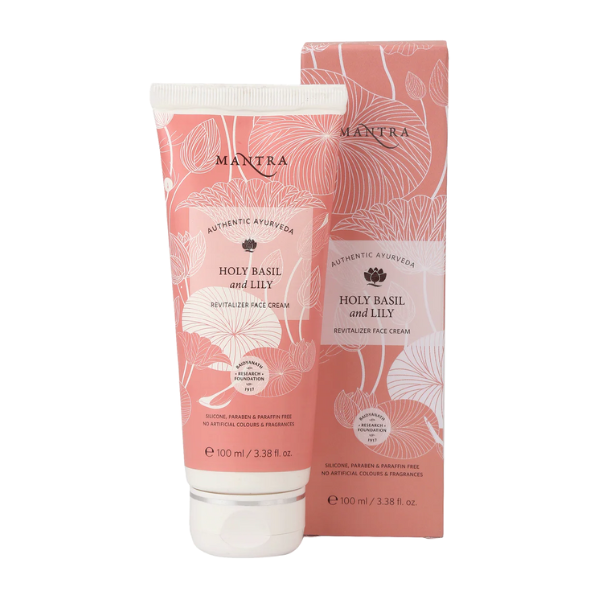 Baidyanath Mantra Holy Basil And Lily Revitalizer Face Cream (100ml)