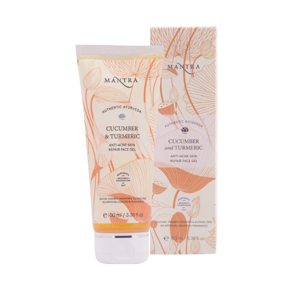 Baidyanath Mantra Cucumber & Turmeric Anti-Acne Skin Repair Face Gel