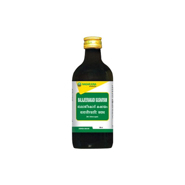 NAGARJUNA BALAJEERAKADI KASHAYAM - Pack of 5 (200 ML Each)