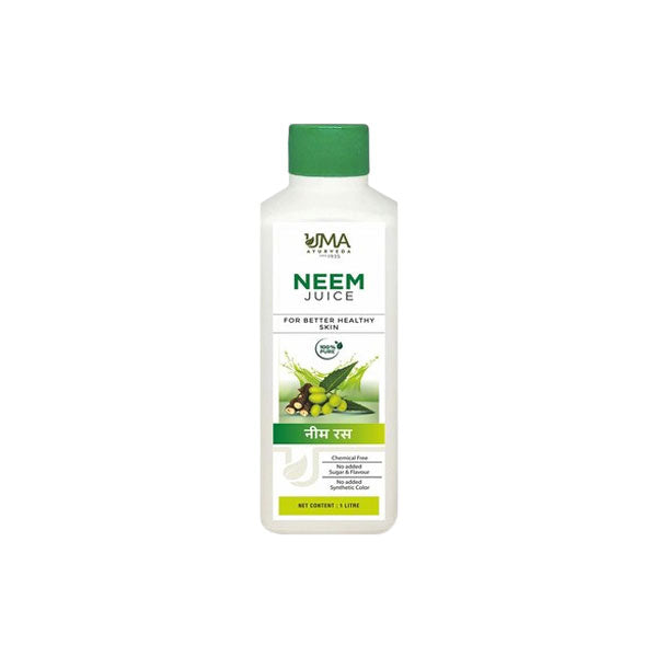 UMA AYURVEDA NEEM JUICE - Pack of 3 (1 LITRE Each)
