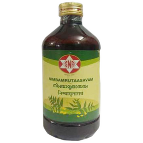 SNA OUSHADHASALA NIMBAMRUTAASAVAM - PACK OF 2 (450 ML EACH)
