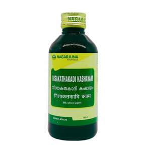 NAGARJUNA NISAKATHAKADI KASHAYAM - Pack of 4 (200 ML Each)