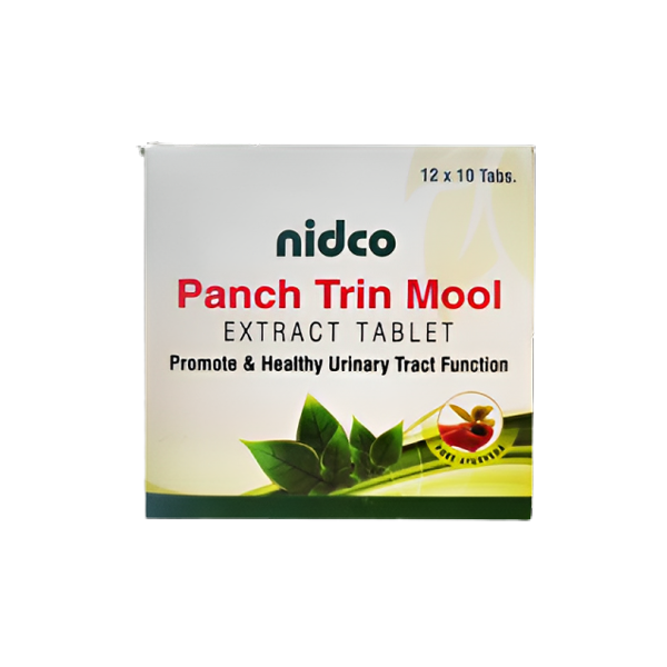 NIDCO PANCH TRIN MOOL EXTRACT TABLET (120 TABLETS)