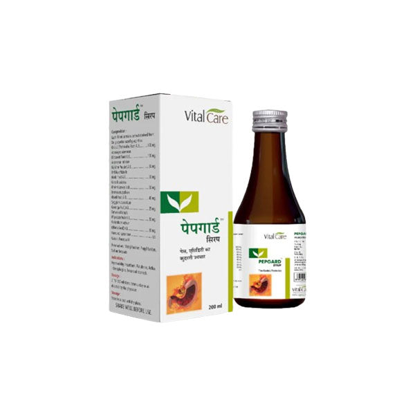 PEPGARD SYRUP - PACK OF 4 ( 200ML EACH )