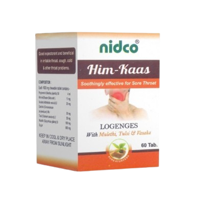 Nidco Himkaass Tablet - Pack of 6 (60 Tablets each)