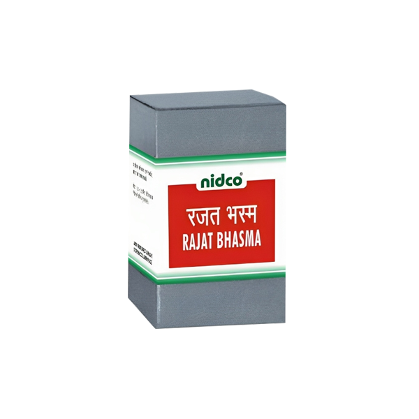 NIDCO RAJAT/CHANDI BHASMA - Pack of 2 (1GRAM each)
