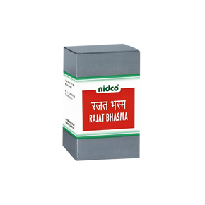 NIDCO RAJAT/CHANDI BHASMA - Pack of 2 (1GRAM each)