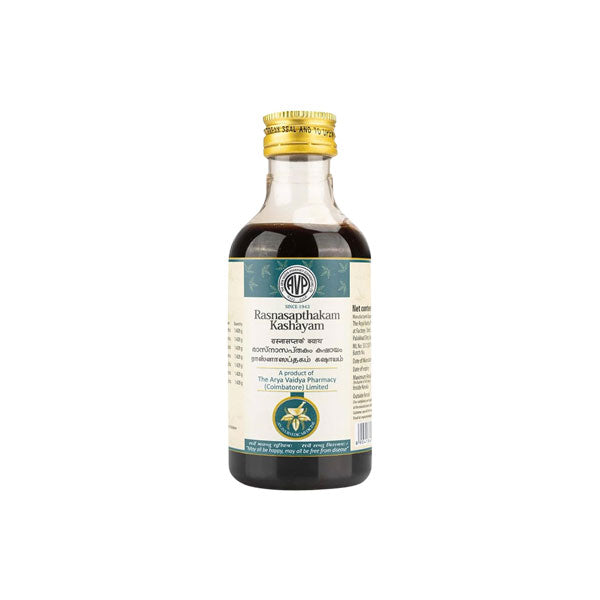 AVP RASNASAPTHAKAM KASHAYAM - Pack of 4 (200 ML each)