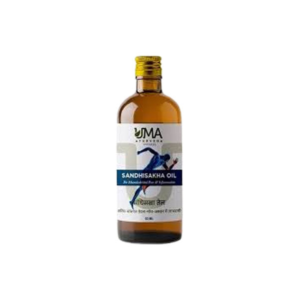 UMA AYURVEDA SANDHISAKHA OIL - Pack of 4 (50 ML Each)