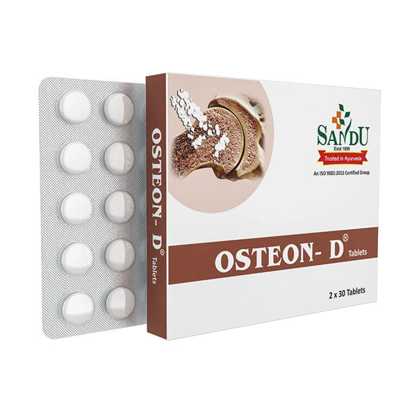 SANDU OSTEON-D - PACK OF 2 (60 TABLETS EACH)
