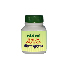 NIDCO SHIVA GUTIKA TABLET - PACK OF 3 (60 TABLETS EACH)