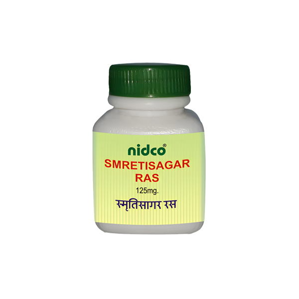 NIDCO SMRETISAGAR RAS VATI - Pack of 3 (60 TABLETS each)
