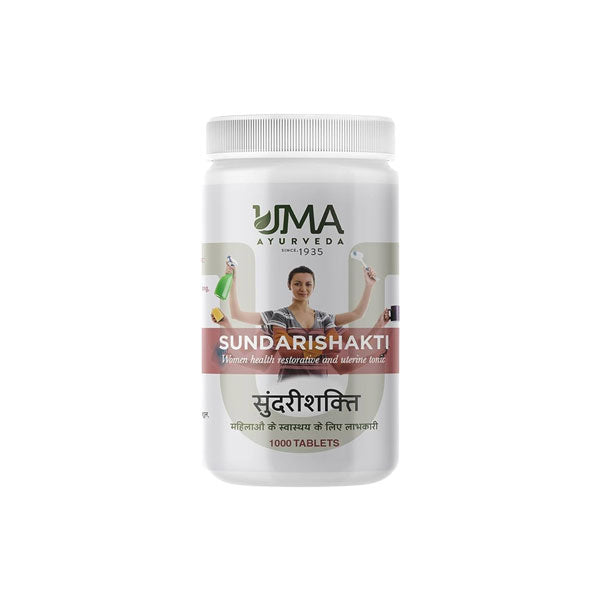 UMA AYURVEDA SUNDARISHAKTI TABLET - Pack of 3 (60 TABS Each)
