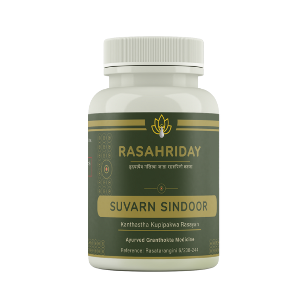 Rasahriday Suvarn Sindoor - Pack of 2 (1 gm each)