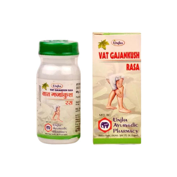 UNJHA VAT GAJANKUSH RASA (40 TABLETS)-Pack of 3