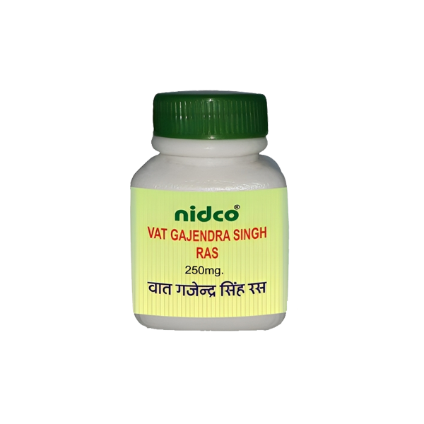 NIDCO VAT GAJENDRA SINGH RAS - Pack of 3 (60 TABLETS Each)