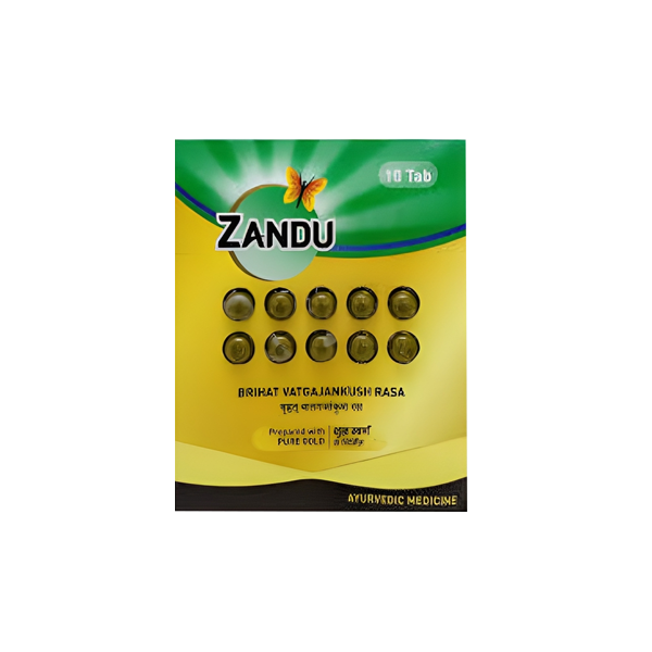 ZANDU BRIHAT VATGAJANKUSH RASA (10 TABLETS)