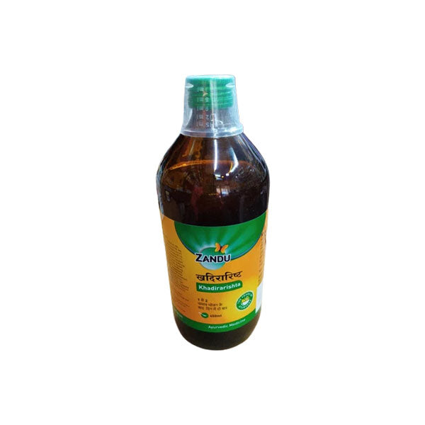 ZANDU KHADIRARISHTA (650 ML)-Pack of 2