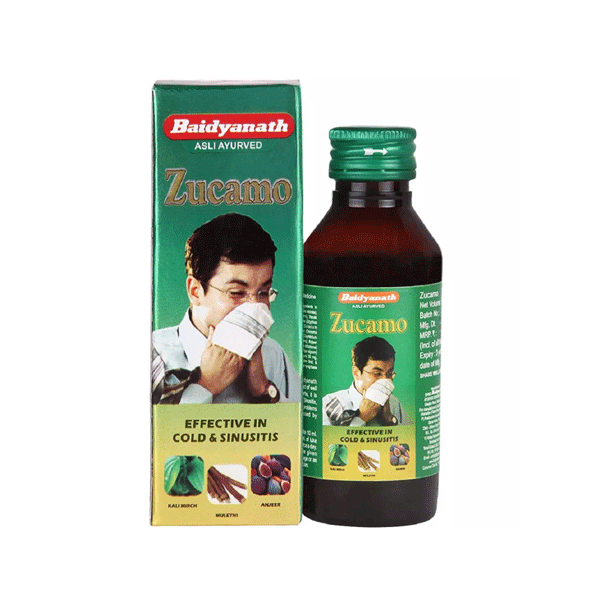 Baidyanath Zucamo Syrup - Pack of 6 (100 ML each)