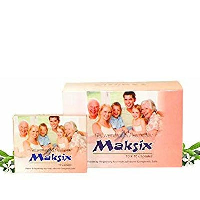 MAKSIX CAPSULE - Pack of 3 (1 STRIP 10 CAPSULES each)