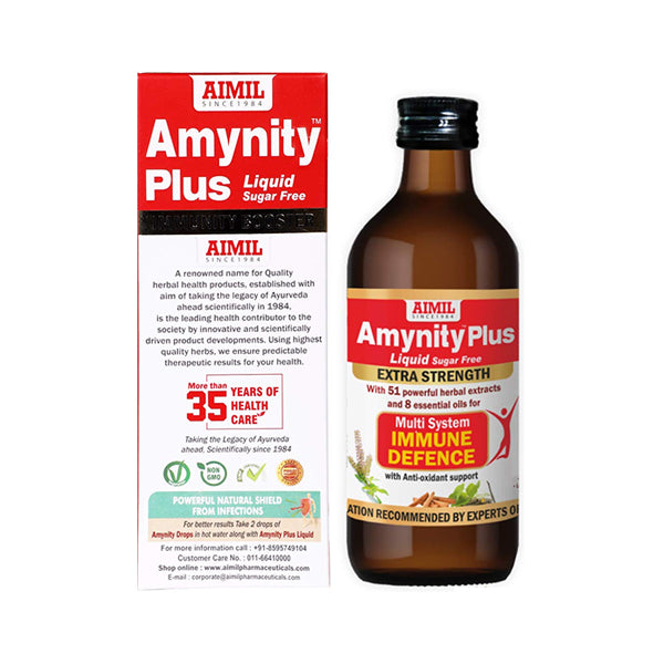 AMYNITY PLUS SYRUP - Pack of 2 (200 ML each)