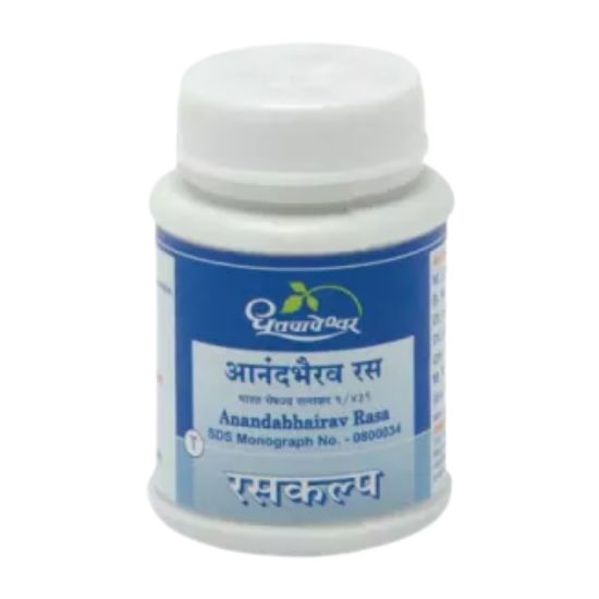DHOOTAPAPESHWAR ANANDABHAIRAV - PACK OF 7 (25 TABLETS EACH)