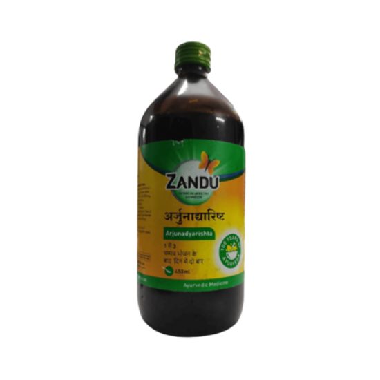 ZANDU ARJUNADYARISHTA SYRUP (450 ML) - Pack of 3
