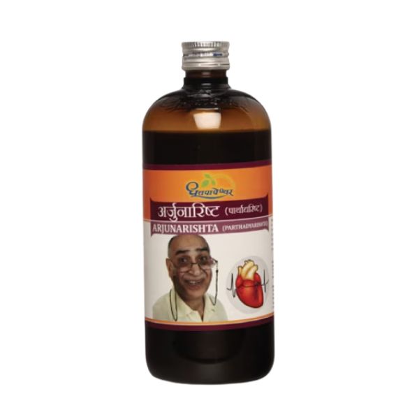 Dhootapapeshwar Arjunatarishta Syrup - Pack of 3 (450 ml each)