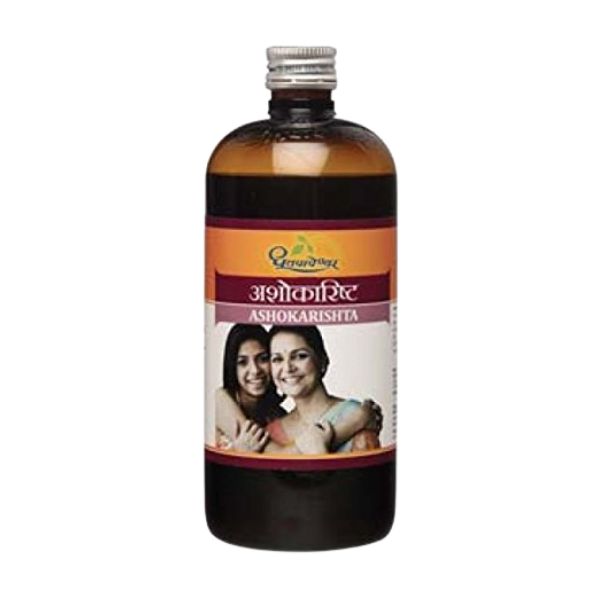 DHOOTAPAPESHWAR ASHOKARISHTA SYRUP - PACK OF 4 (450ML EACH)