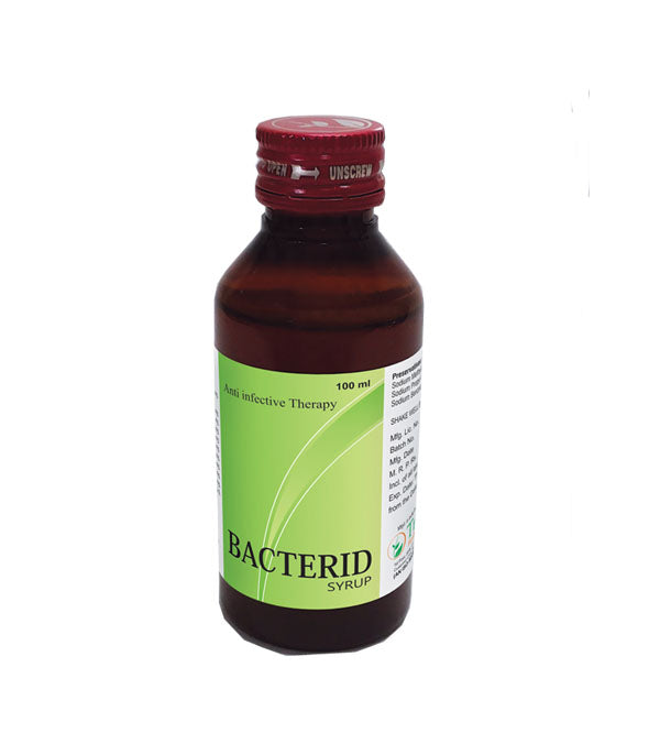 Bacterid Syrup (100 ml)-Pack of 8