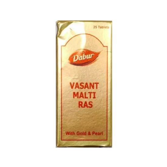 Dabur Vasant Malti Ras Tablet (25 Tabs)
