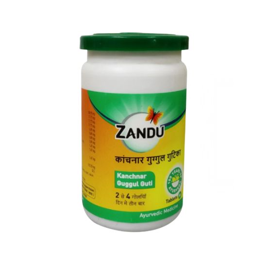 ZANDU KANCHNAR GUGGUL GUTI (80 TABLETS)