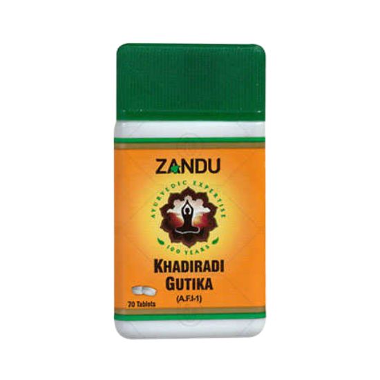 ZANDU KHADIRADI GUTIKA  (70 TABLETS)