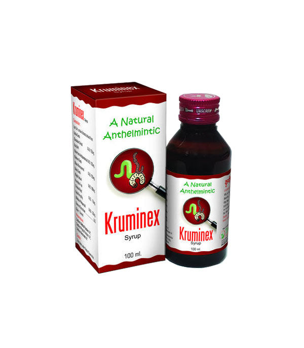 Kruminex Syrup (100 ml)-Pack of 8
