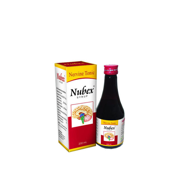 Nubex Syrup - Pack of 5 (200 ml each)