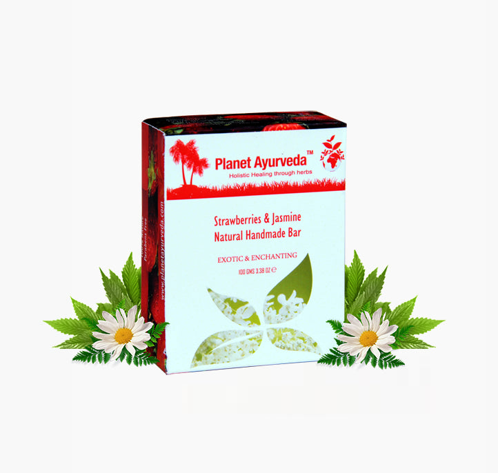STRAWBERRIES & JASMINE NATURAL HANDMADE BAR