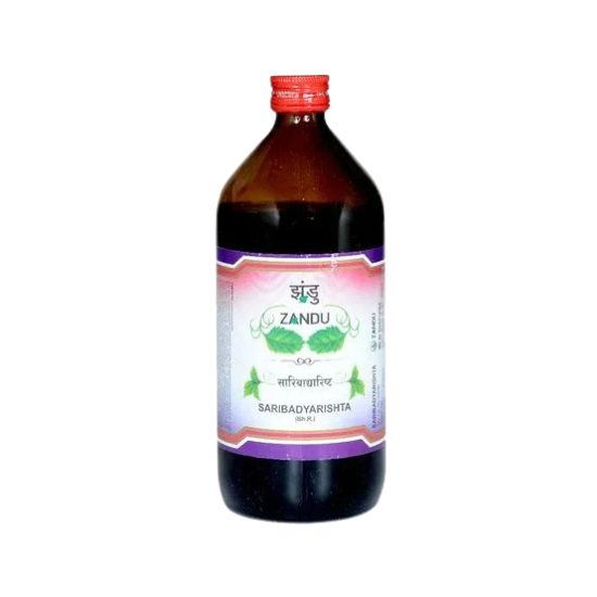 ZANDU SARIBADYARISHTA SYRUP (450 ML) - Pack of 2