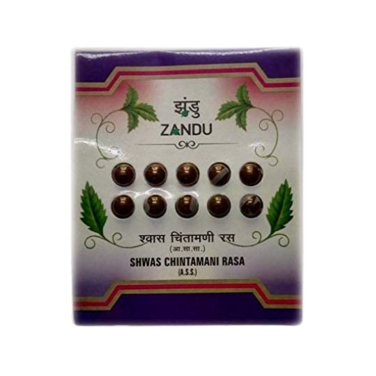 SHWAS CHINTAMANI RASA(10 TABLETS)