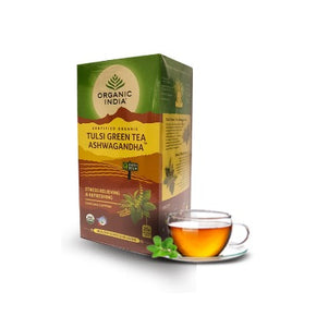 Tulsi Green Tea Ashwagandha 25 Tea Bag
