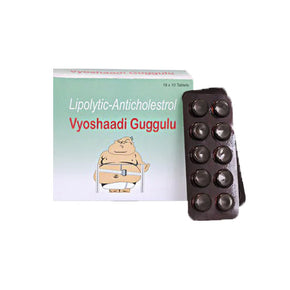 VYOSHAADI GUGGULU - Pack of 5 (1 STRIP 10 TABLETS each)