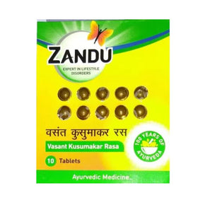 VASANT KUSUMAKAR RASA (10 TABLETS)