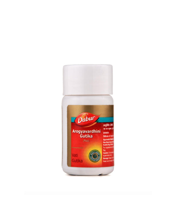 DABUR AROGYAVARDHINI GUTIKA RAS - Pack of 5 (40 TABS each)