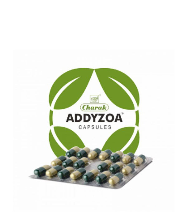 Charak Addyzoa Capsules - Pack of 3 (20 Caps each)