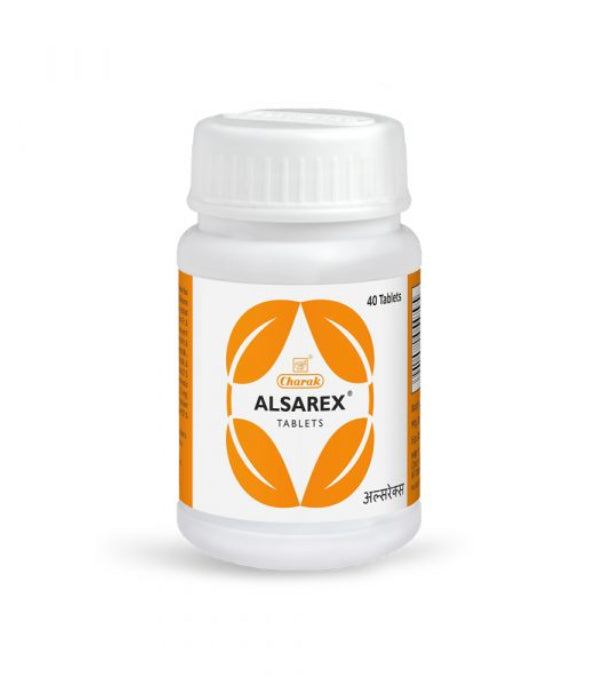 CHARAK ALSAREX TABLETS - PACK OF 4 (40 TABLETS EACH)