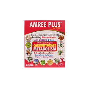 Amree Plus Capsules - Pack of 4 (20 Capsules each)