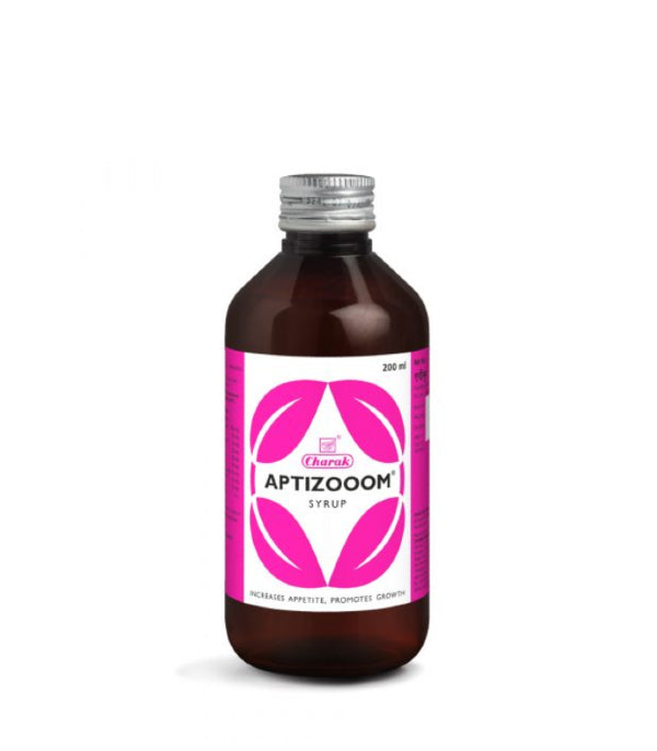CHARAK APTIZOOOM SYRUP - Pack of 4 (200 ML each)