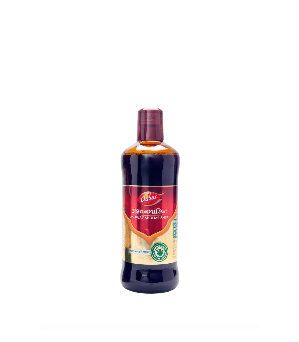 Dabur Ashwagandharishta Syrup - Pack of 2 (450 ml each)