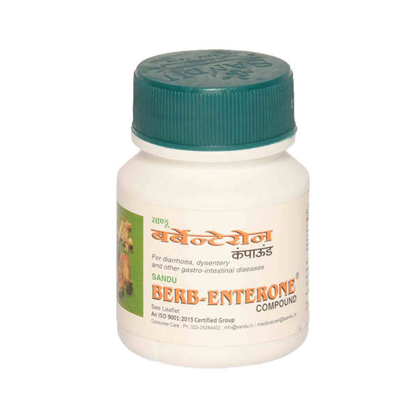 SANDU BERB-ENTERONE COMPOUND TABLET - PACK OF 7 (20 TABLETS EACH)