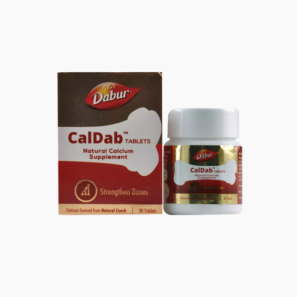 DABUR CALDAB TABLETS - Pack of 4 (30 TABLETS each)