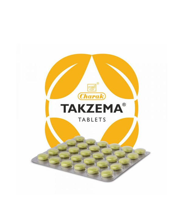 CHARAK TAKZEMA TABLETS - Pack of 4 (30 TABS each)